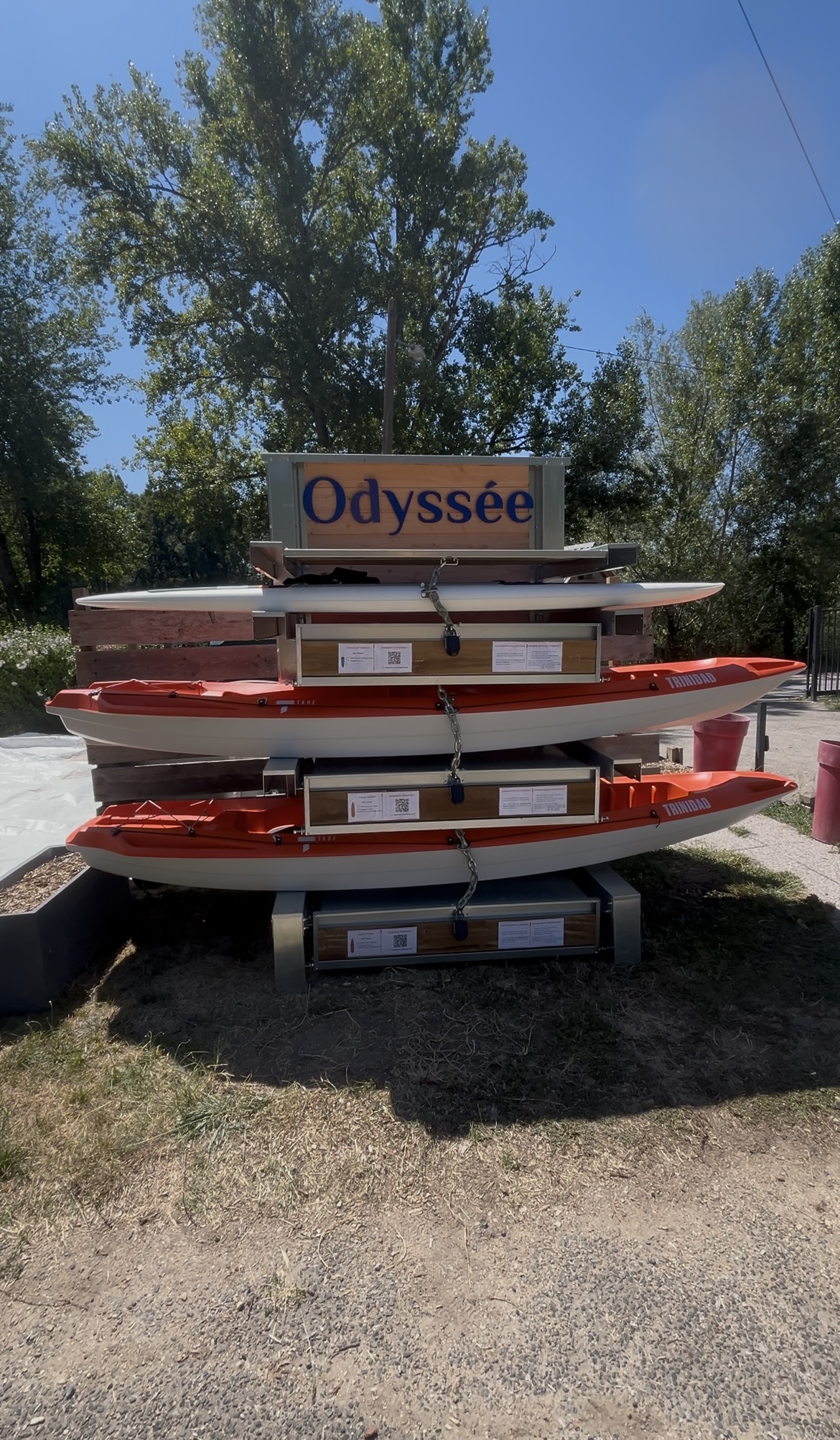 Accès libre-service, Camping l'Entre Deux