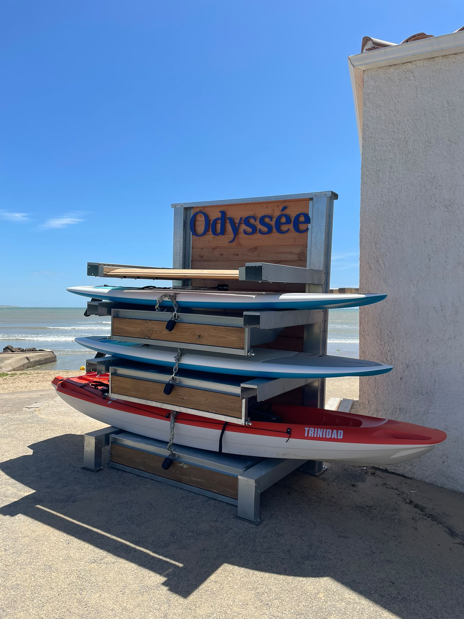 Accès libre-service, Plage du Goulet